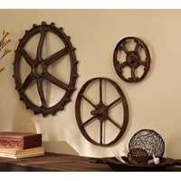 Gear Antique Industrial Wall Decor